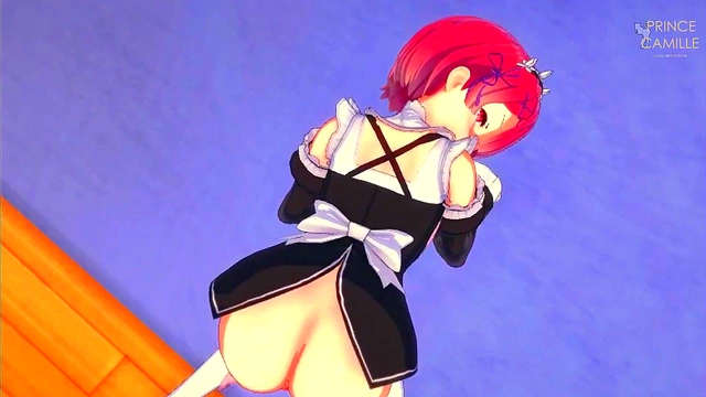 Blonde Game Chick Sucks a Huge Dick, Plays with Toys for Intense Climax and Small Tits Thrill