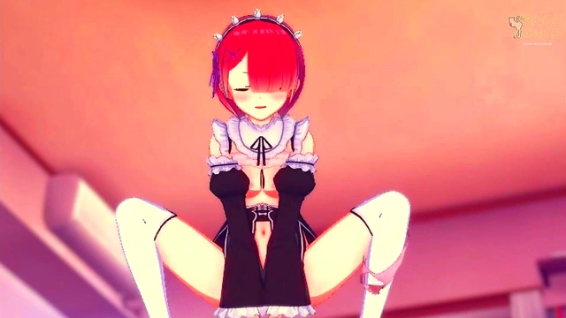 Blonde Game Chick Sucks a Huge Dick, Plays with Toys for Intense Climax and Small Tits Thrill