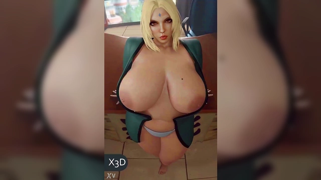 Massive-Breasted Anime Babe Soaks Wet and Takes It All in Sizzling Hentai Action