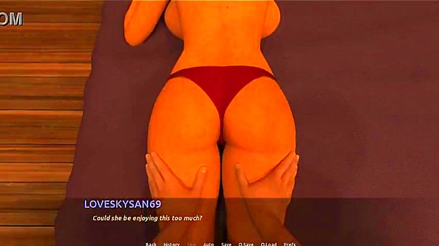 Hot 3D Anime Couple Devours Each Other with Wild Blowjob and Anal Sex