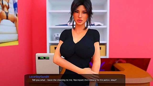 Big-Titted Anime Babe Gets Fucked Hard with Deepthroat Cumshot and Massive Cock Creampie Orgasm