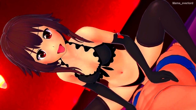 Meru the Succubus Enchants Anime Guy with Her Sensual 3D Body Magic and Forbidden Desire