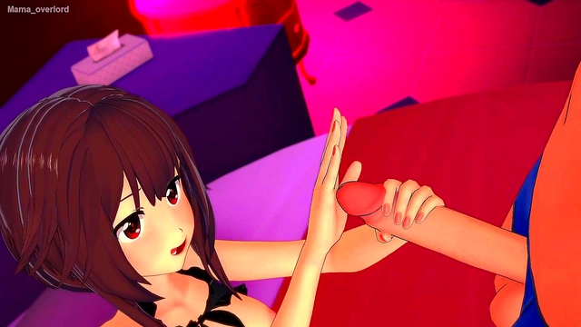 Meru the Succubus Enchants Anime Guy with Her Sensual 3D Body Magic and Forbidden Desire
