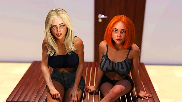 Tifa in Dark City Cosplay Enjoys Wild Sex Fantasy with Men in Game Playthrough