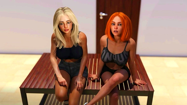 Tifa in Dark City Cosplay Enjoys Wild Sex Fantasy with Men in Game Playthrough