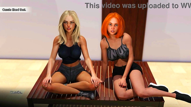 Tifa in Dark City Cosplay Enjoys Wild Sex Fantasy with Men in Game Playthrough