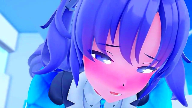 Tatsumaki Bends Over for a Sizzling Blowjob Orgasm in Infirmary Uncensored Anime Scene