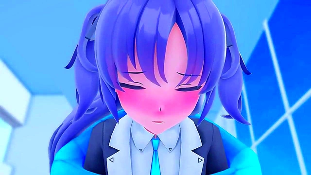 Tatsumaki Bends Over for a Sizzling Blowjob Orgasm in Infirmary Uncensored Anime Scene