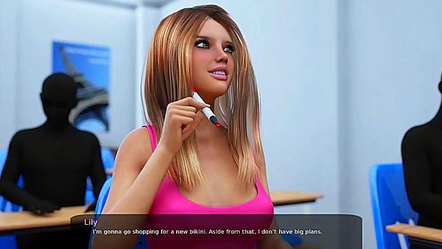 Busty Otokonoko Lures Four Elements Trainer into Wild Ecchi Fantasy Sex Session