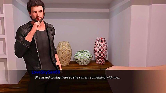 Silent V Ghost Gets Lost in an Eroge Game for Wild Hentai Ecchi Moments