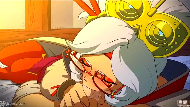 Monmusu Anime Girl 18+ Teases with Tit Play and Hand Job Orgasm in Uncensored Fantasy