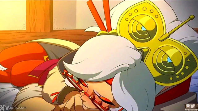 Monmusu Anime Girl 18+ Teases with Tit Play and Hand Job Orgasm in Uncensored Fantasy