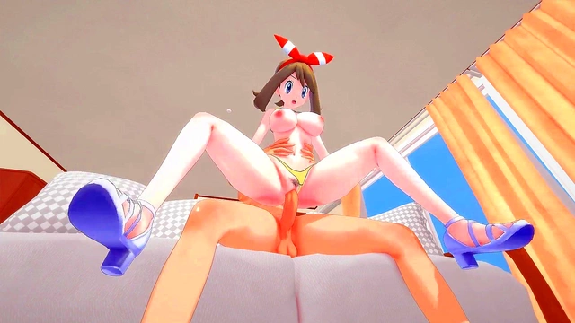 Unhappy Husband Finds Ecstatic Relief with Anime MILF’s Massive Dick and Creamy Cumload