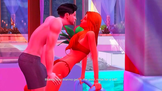 Lisa Gets Horned in MMD Fantasy as Cum Floods Her Pussylips in Anime Solo Scene