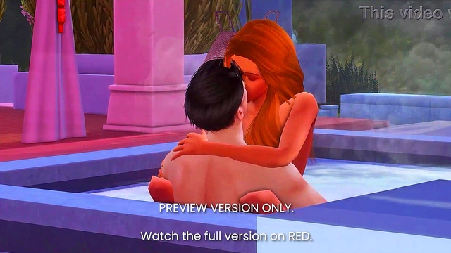 Lisa Gets Horned in MMD Fantasy as Cum Floods Her Pussylips in Anime Solo Scene