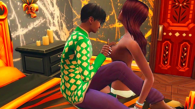 Clorinde and Navia Engage in Slutty Roleplay Blowing Each Other in Genshin Impact Hentai Scene