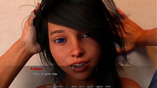 AI Eroge Girl 18+ Gets Hardcore Blowjob and Ass Fucked by Giant Monster Dick