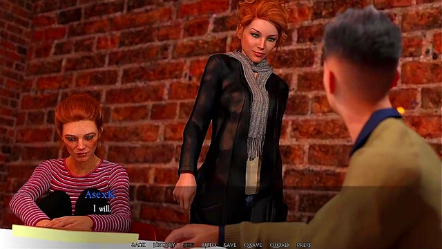 AI Eroge Girl 18+ Gets Hardcore Blowjob and Ass Fucked by Giant Monster Dick