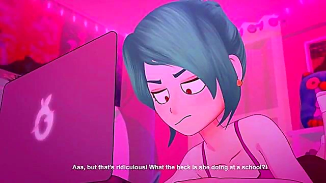 Horny Anime MILF Takes Giant Dick in Explosive Orgasm Fantasy Scene