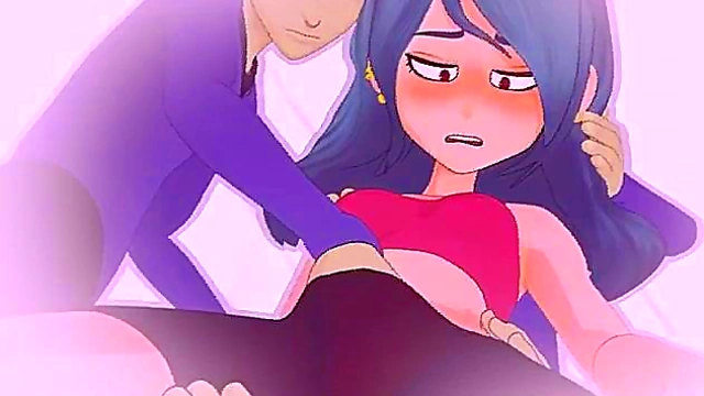 Horny Anime MILF Takes Giant Dick in Explosive Orgasm Fantasy Scene