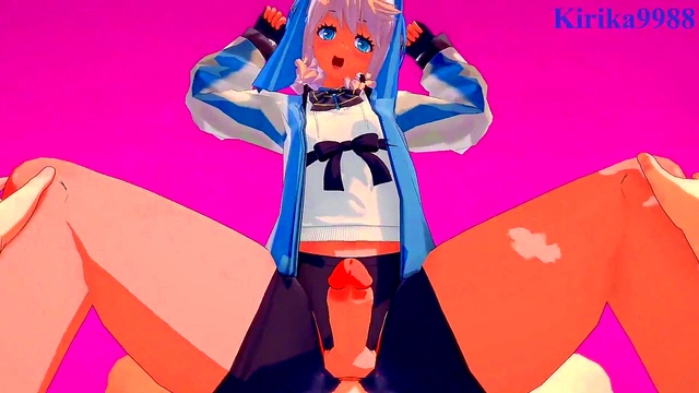 Hentai HGame Scene Ignites Wild Fantasy Sex with Electric Pleasure and Deep Passion