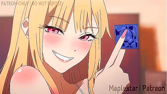Marin Kitagawa's Seductive Fantasy in My Dress-Up Darling Erotic Hentai by Maplestar