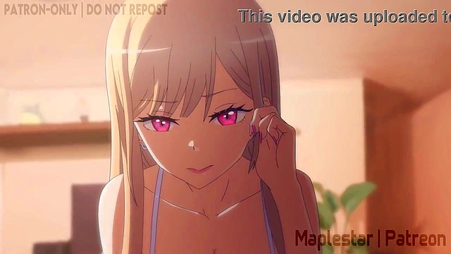 Marin Kitagawa's Seductive Fantasy in My Dress-Up Darling Erotic Hentai by Maplestar