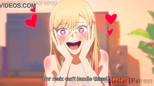 Marin Kitagawa's Seductive Fantasy in My Dress-Up Darling Erotic Hentai by Maplestar