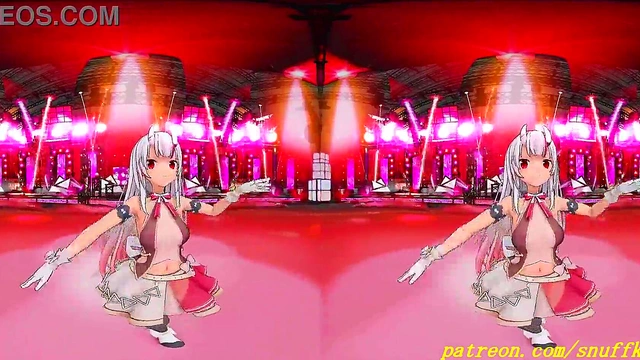 Ayame Dances Sensually in VR180 MMD – Hot Hololive Fantasy 3D Porn