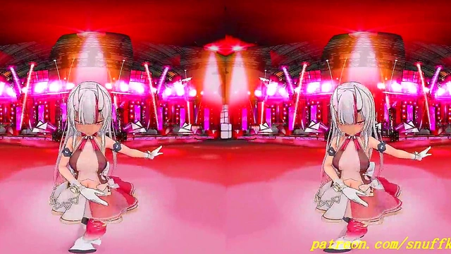 Ayame Dances Sensually in VR180 MMD – Hot Hololive Fantasy 3D Porn