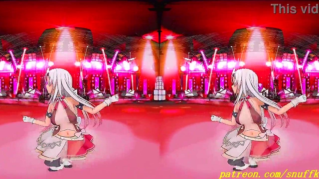 Ayame Dances Sensually in VR180 MMD – Hot Hololive Fantasy 3D Porn