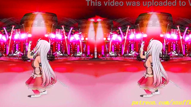 Ayame Dances Sensually in VR180 MMD – Hot Hololive Fantasy 3D Porn