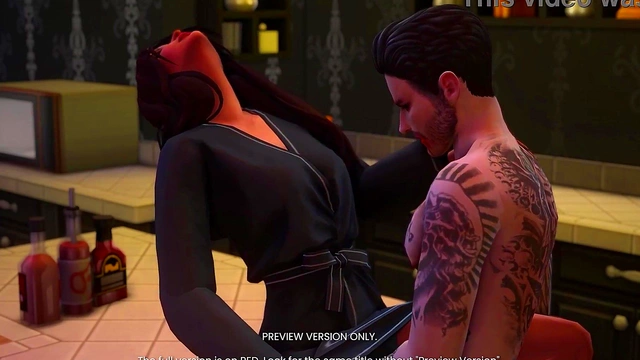 Fangs & Roses Ep 2 – Sensual 3D Lesbian Vampires in Heat