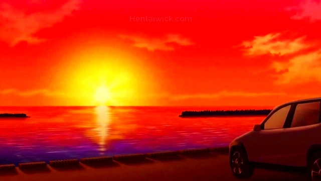 Tight Hentai Babe Fingers Herself Wet in Car Till Squirt Explosion (Subbed)