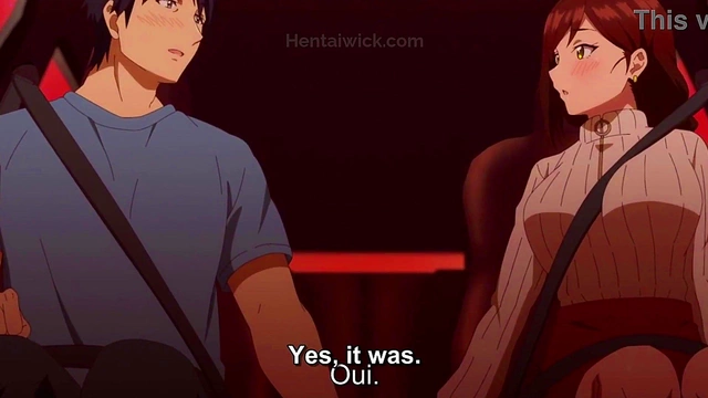 Tight Hentai Babe Fingers Herself Wet in Car Till Squirt Explosion (Subbed)