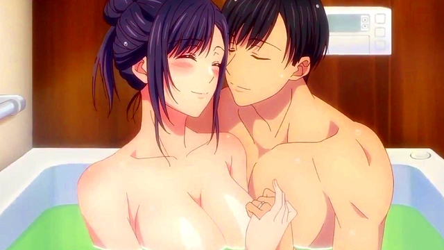 Beautiful Wife Takes Wild Bathhouse Ride – Steamy Hentai Action (Eng Sub)