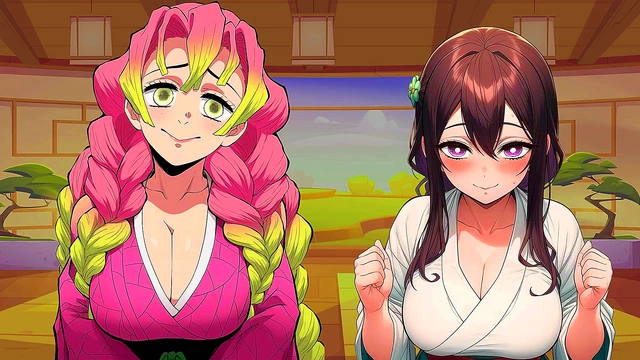 Entrenamiento Erótico con Chicas de Kimetsu – JOI en Español Caliente
