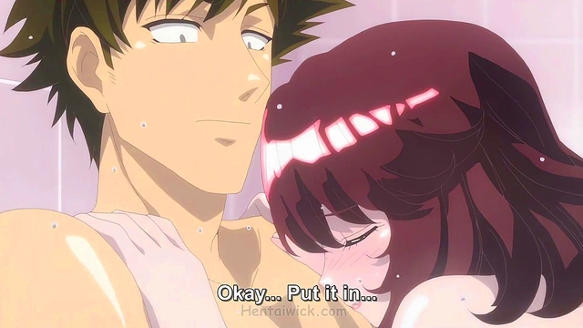 Steamy Moans Fill the Outdoor Onsen – Unlikely Hentai Threesome Ignites