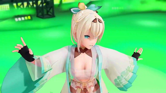 Iroha Dances Sensually in MMD VR-Inspired Hololive Hentai Fantasy