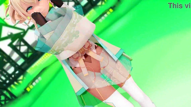 Iroha Dances Sensually in MMD VR-Inspired Hololive Hentai Fantasy