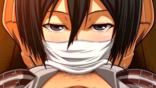 Mikasa Pleasures Levi with Sensual Blowjob in SNK Hentai Fantasy