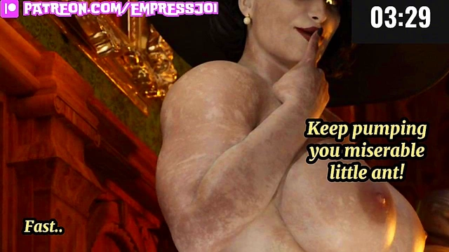 The Queen’s Command – A Blowjob Fit for Royalty – Hentai JOI