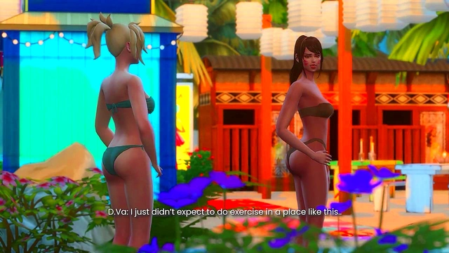 Overwatch 3D Hentai Teaser – Steamy Character Showdown Unleashed