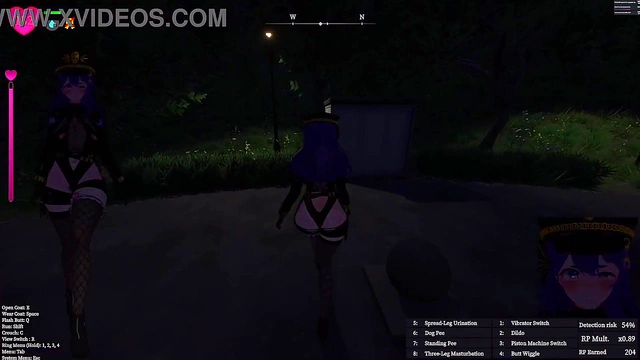 Guard Girl 18+’s Secret Park Encounter Turns into Steamy 3D Hentai Tryst – Part 1