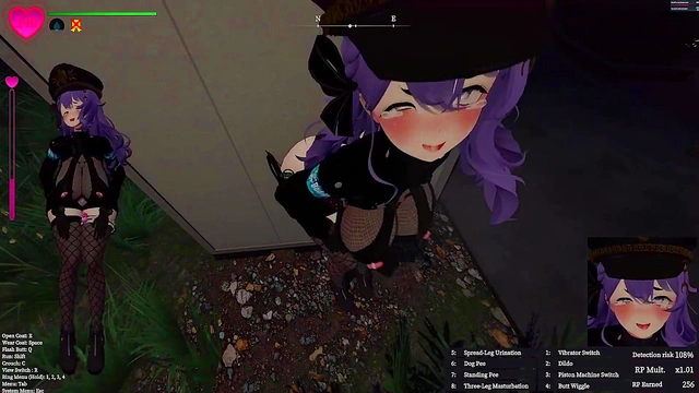 Guard Girl 18+’s Secret Park Encounter Turns into Steamy 3D Hentai Tryst – Part 1