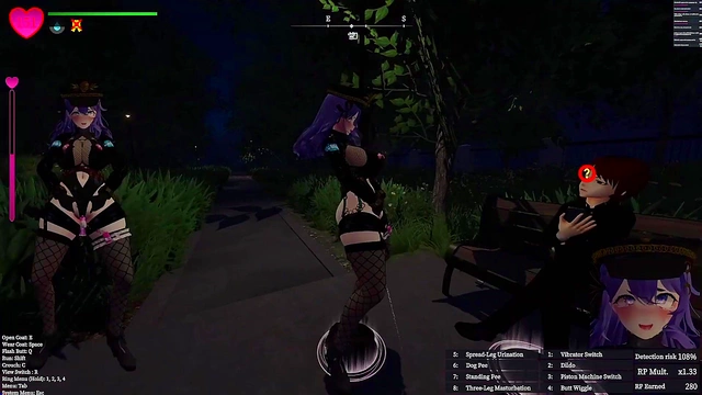 Guard Girl 18+’s Secret Park Encounter Turns into Steamy 3D Hentai Tryst – Part 1