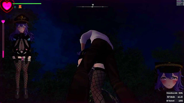 Guard Girl 18+ Caught in Steamy Park Encounter - Secrets of Exposure Ch.2