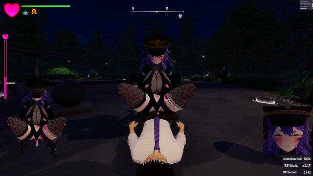 Guard Girl 18+ Caught in Steamy Park Encounter - Secrets of Exposure Ch.2