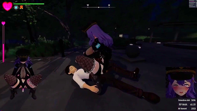 Guard Girl 18+ Caught in Steamy Park Encounter - Secrets of Exposure Ch.2