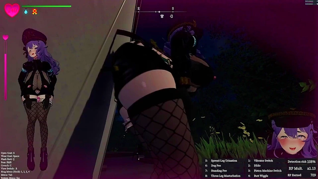 Guard Girl 18+ Caught in Steamy Park Encounter - Secrets of Exposure Ch.2